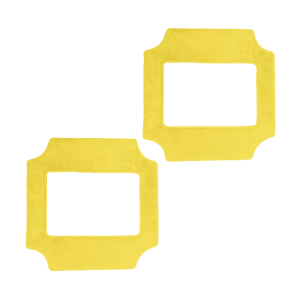Kit microfibres Smartclean V2 – Pack de 2 jaunes