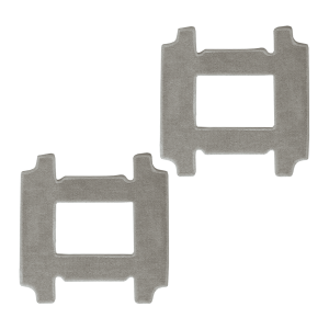 Kit microfibres Smartclean – Pack de 2 grises